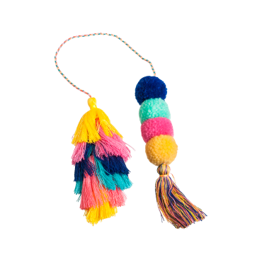 Bogg Bag Bauble - Solid Double Tassel
