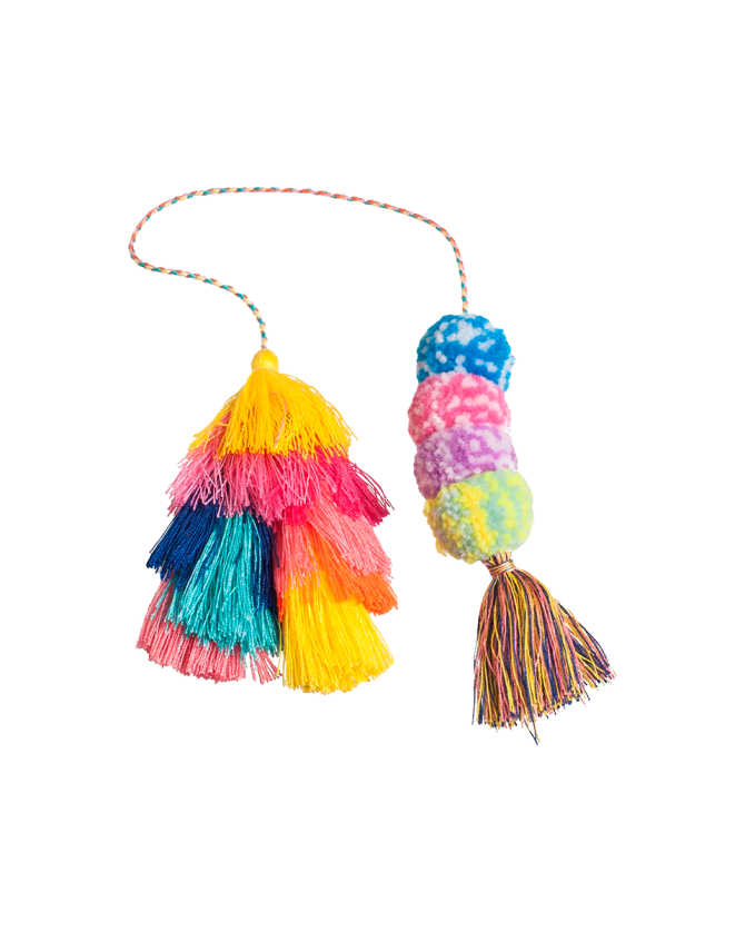 Bogg Bag Bauble - Speckled Double Tassel